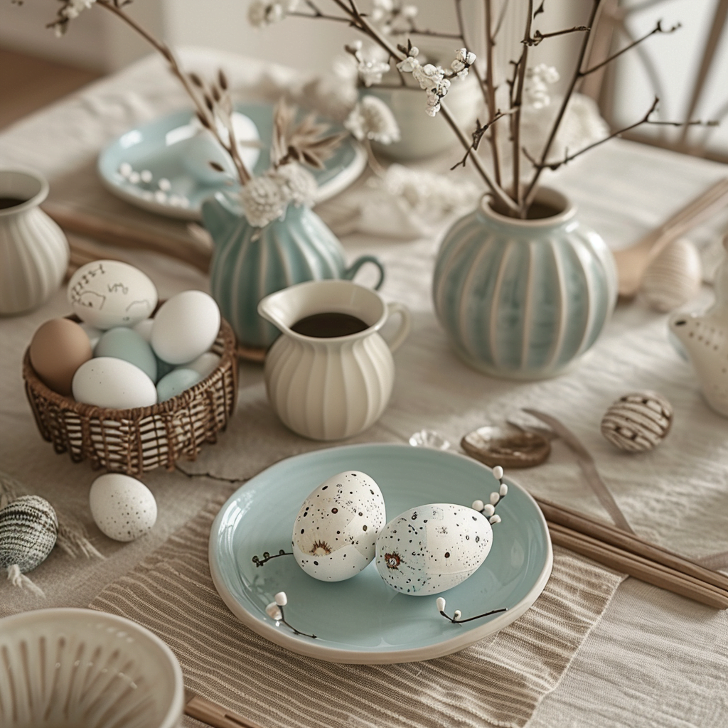 Elegant Easter Tablescapes: