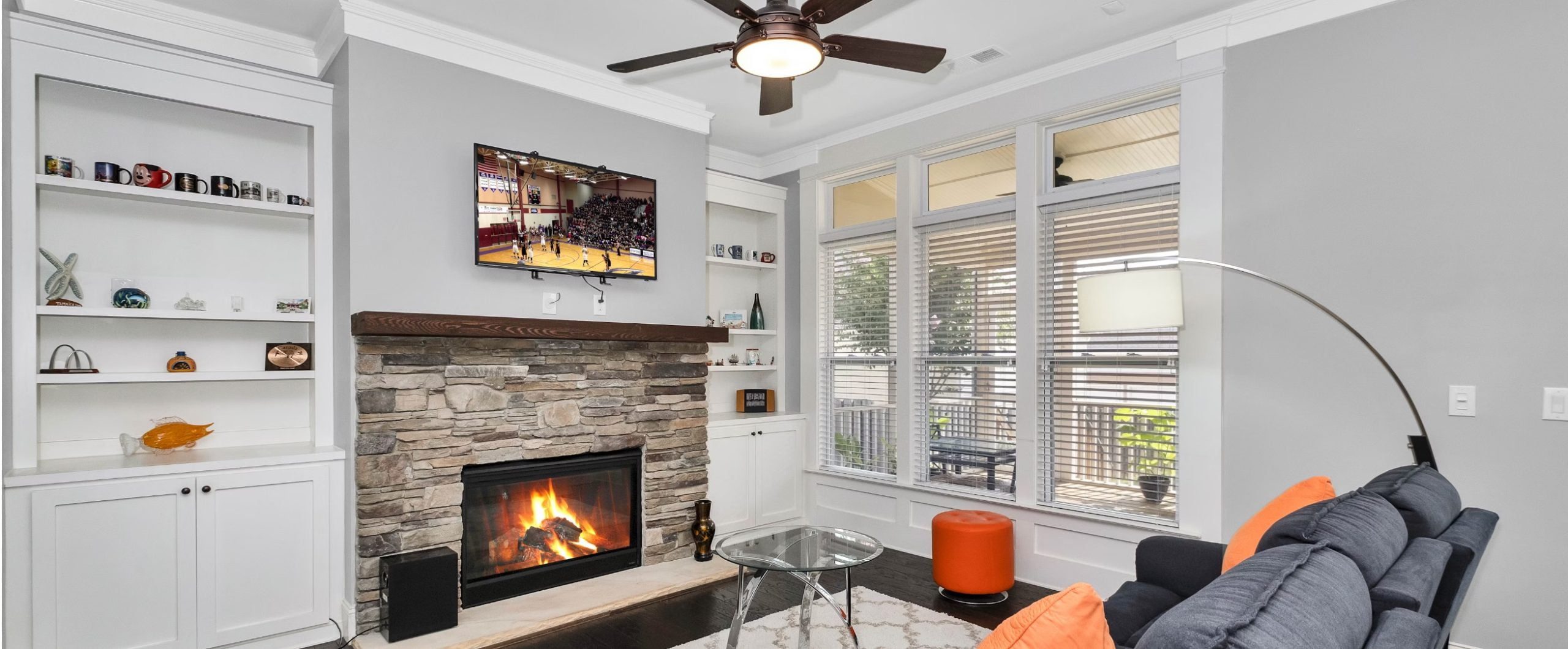 Striking a Balance: The Debate Over Placing a TV Above the Fireplace