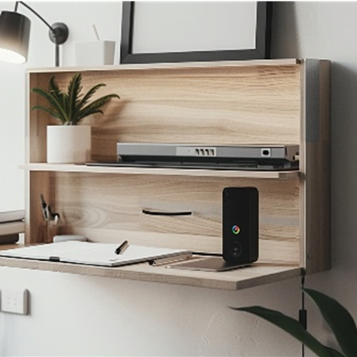 Wall-Mounted Desks: