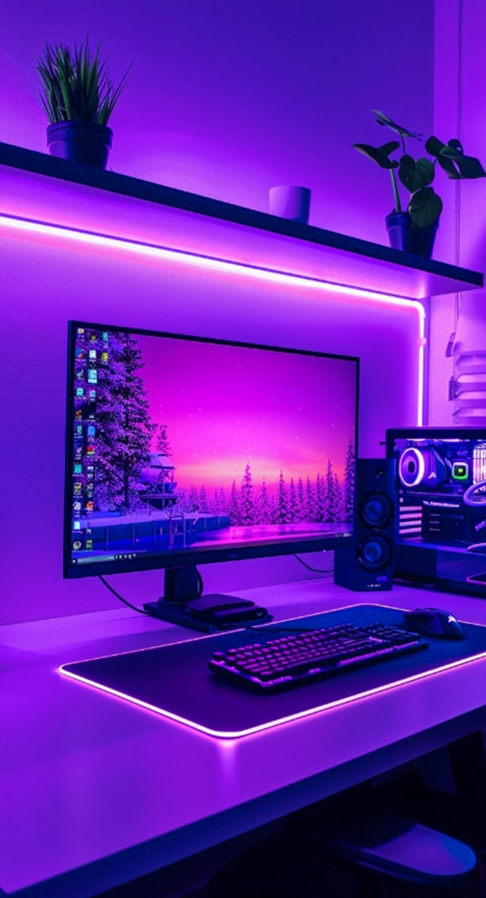 Social Media and Gaming Setup