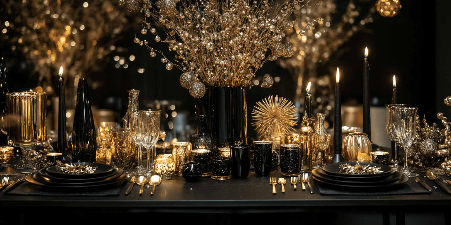New Year’s Eve Party Design Inspiration: Make Your Home Sparkle