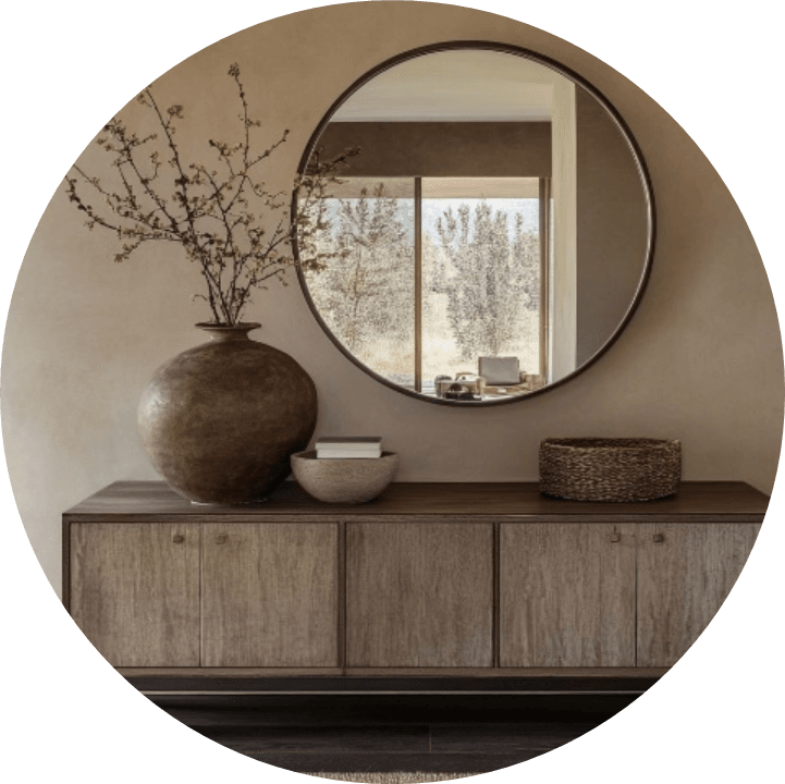 Use Mirrors to Define Spaces