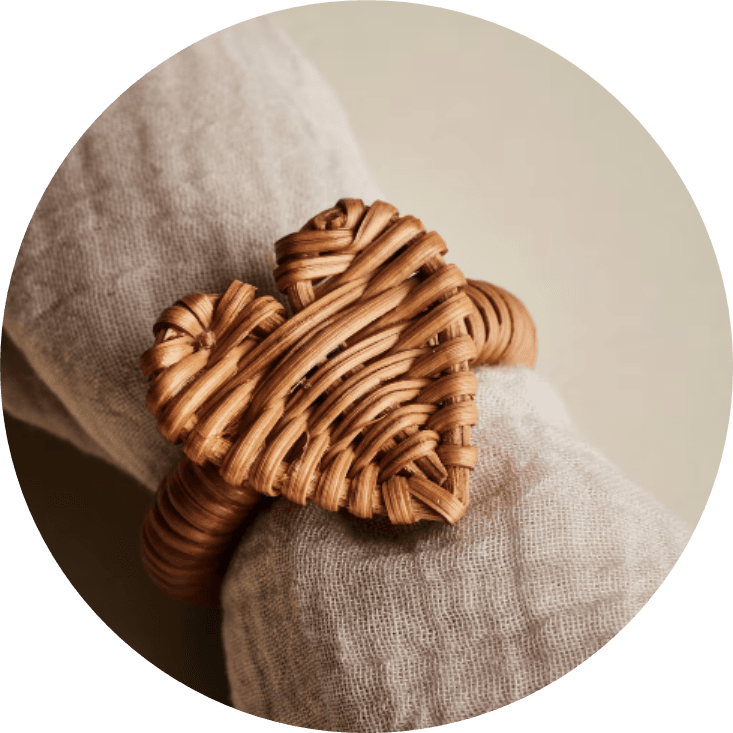 Napkins & Holders: