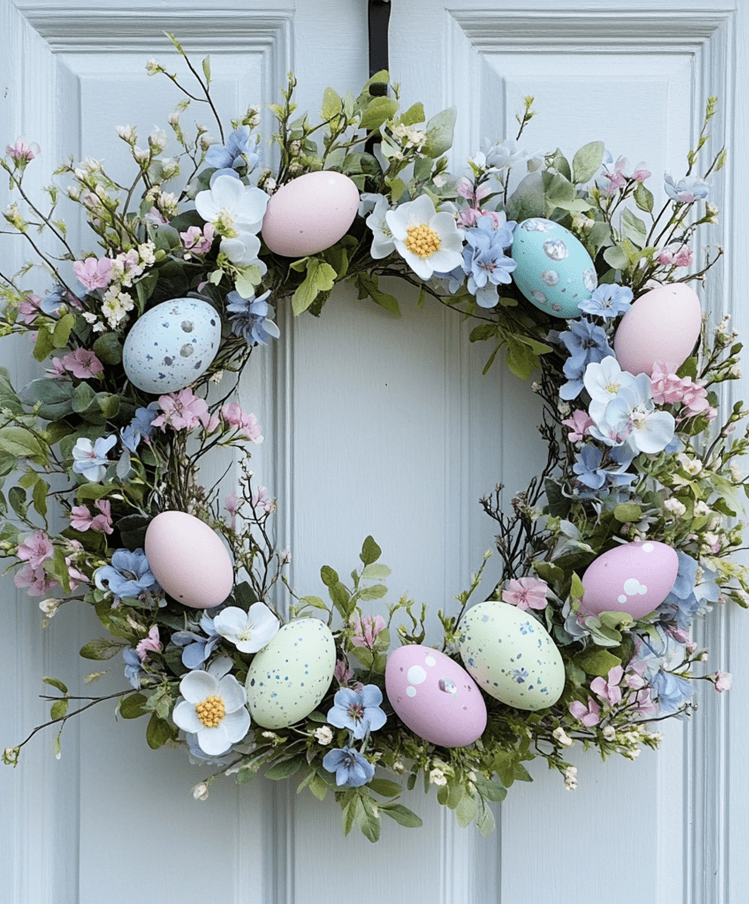 Pastel Egg Wreath