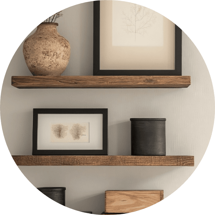 Declutter and Style Your Shelves